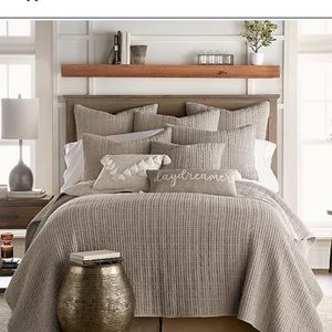 Levtex Home Mills Waffle Quilt.